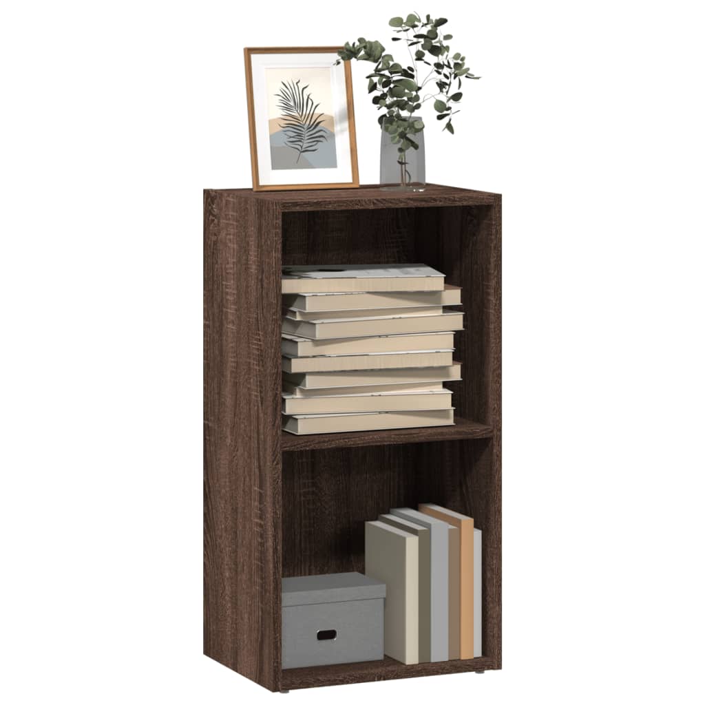 vidaXL Bücherregal Braun Eichen-Optik 40x30x77 cm Holzwerkstoff