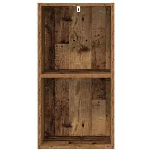 Knihovna old wood 40 x 30 x 77 cm kompozitní dřevo - obrázek 5