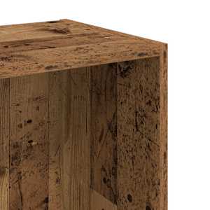 Knihovna old wood 40 x 30 x 77 cm kompozitní dřevo - obrázek 8