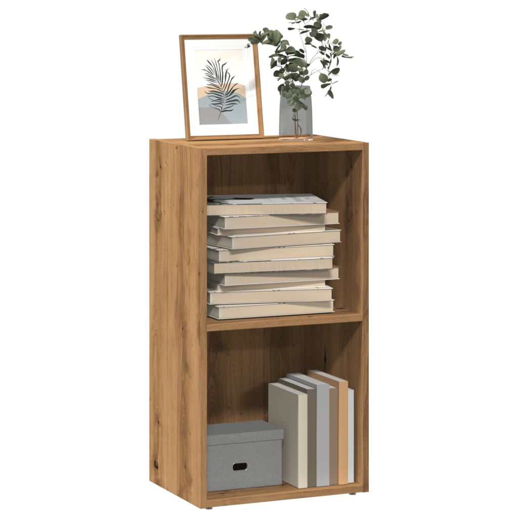 vidaXL Bücherregal Artisan-Eiche 40x30x77 cm Holzwerkstoff