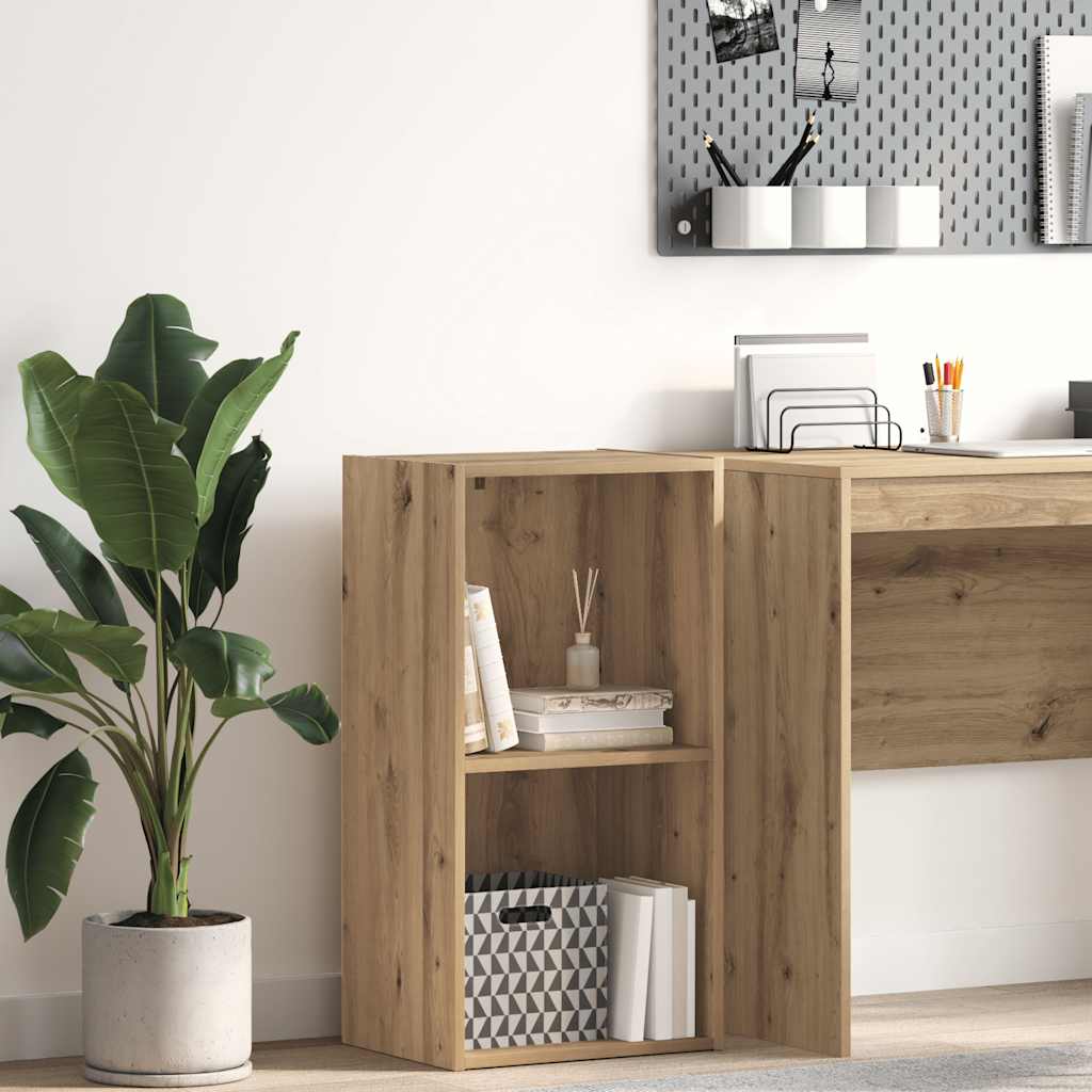 vidaXL Bücherregal Artisan-Eiche 40x30x77 cm Holzwerkstoff
