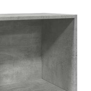 Knihovna betonově šedá 40 x 30 x 114 cm kompozitní dřevo - obrázek 7