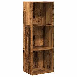 Knihovna old wood 40 x 30 x 114 cm kompozitní dřevo - obrázek 2