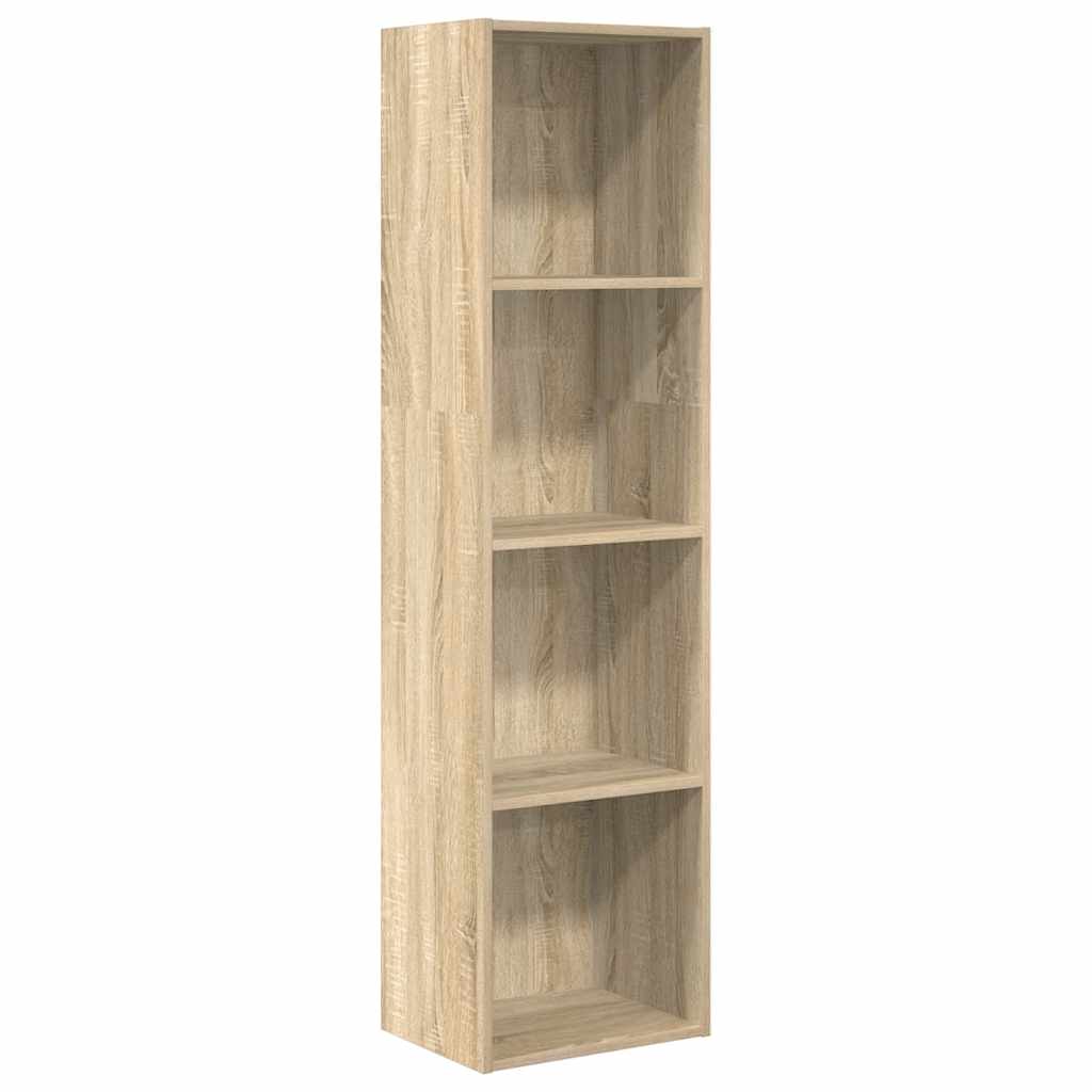 vidaXL Knihovna dub sonoma 40 x 30 x 152 cm kompozitní dřevo