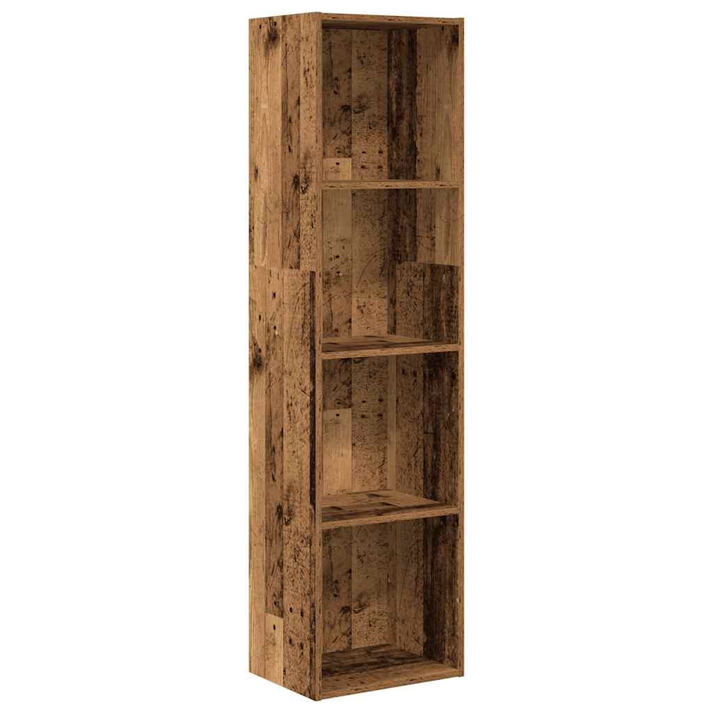 vidaXL Knihovna old wood 40 x 30 x 152 cm kompozitní dřevo