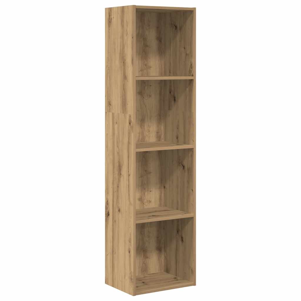 vidaXL Knihovna dub artisan 40 x 30 x 152 cm kompozitní dřevo