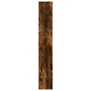 Knihovna kouřový dub 40 x 30 x 189 cm kompozitní dřevo - obrázek 5
