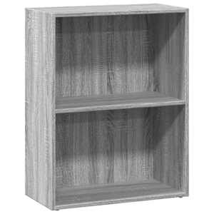 vidaXL raamaturiiul, hall Sonoma tamm, 60x30x77 cm, tehispuit