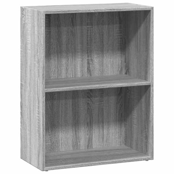 vidaXL raamaturiiul, hall Sonoma tamm, 60x30x77 cm, tehispuit