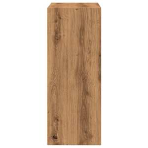 Knihovna dub artisan 60 x 30 x 77 cm kompozitní dřevo - obrázek 6
