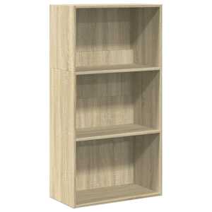 Knihovna dub sonoma 60 x 30 x 114 cm kompozitní dřevo - obrázek 2