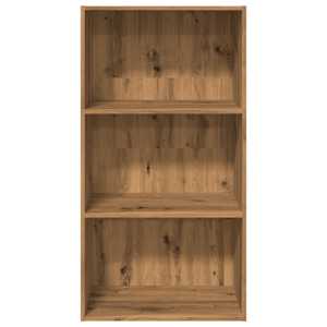 Knihovna dub artisan 60 x 30 x 114 cm kompozitní dřevo - obrázek 4