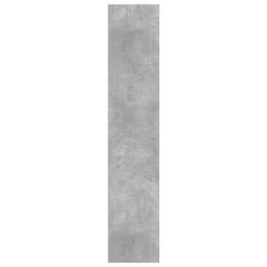 Knihovna betonově šedá 60 x 30 x 152 cm kompozitní dřevo - obrázek 5
