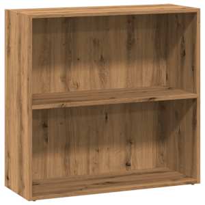 Knihovna dub artisan 80 x 30 x 77 cm kompozitní dřevo - obrázek 2