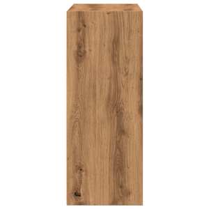 Knihovna dub artisan 80 x 30 x 77 cm kompozitní dřevo - obrázek 6