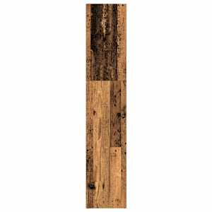 Knihovna old wood 80 x 30 x 152 cm kompozitní dřevo - obrázek 5