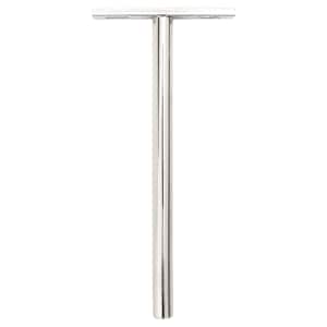 vidaXL Suportes de prateleira flutuantes 12pcs invis&iacute;vel &Oslash;10x150 mm