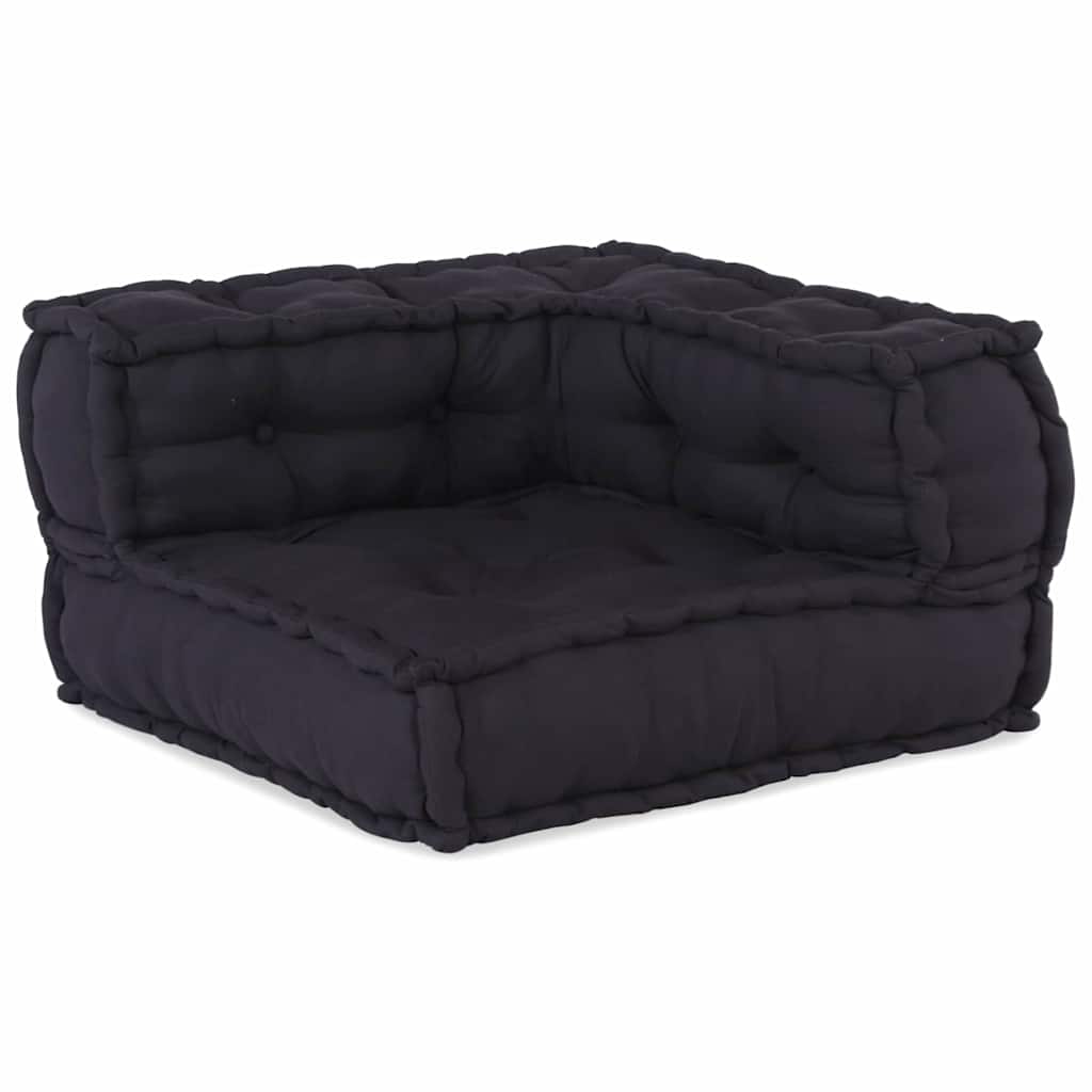Modular Pouffes 3 Pack - Anthracite Fabric