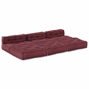 Modularna sedežna enota Blago Bordo 210 x 140 x 56 cm