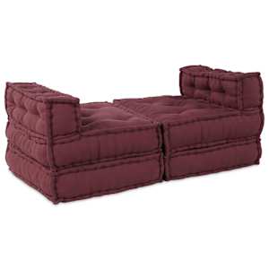 Modularna sedežna enota Blago Bordo 210 x 140 x 56 cm