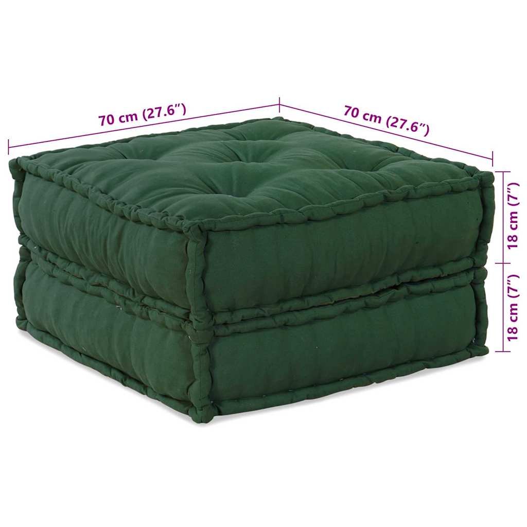 Modulair Sofabet 4 pcs Groen Stof image 13