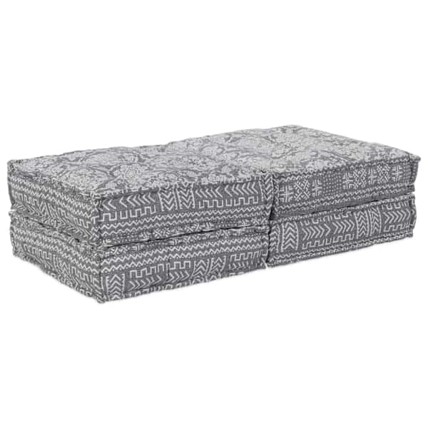 vidaXL Mooduldiivan 2 tk kangas Helehall 140 x 70 x 36 cm