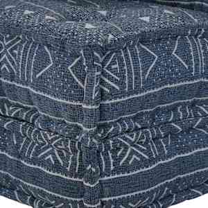 Modulární pohovka 4 pcs Indigo Potisk textil - obrázek 10