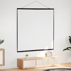 Projekční plátno na zeď 89" 1:1 - obrázek 2