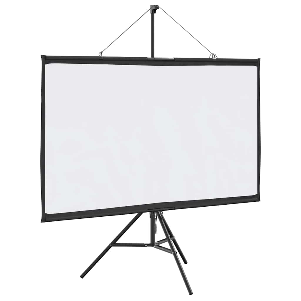 vidaXL Ecran de proiecție cu trepied, 60 de inci, format 16:9