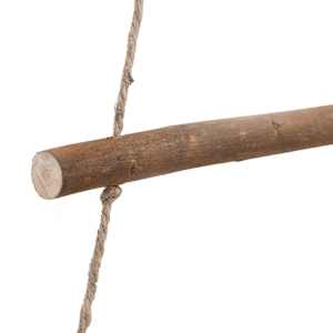 Závěsné vánoční stromky s hvězdami na vrcholu 2 ks 55 x 120 cm přírodní větve - obrázek 7