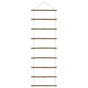 Nástěnná dekorace ve tvaru žebříku 50x150 cm Přírodní větev - obrázek 4