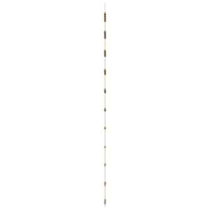 Nástěnná dekorace ve tvaru žebříku 50x200 cm Přírodní větev - obrázek 5