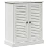 vidaXL Vannitoa kapp uksega VIGO Valge ja antiikvalge 68 x 34 x 80 cm