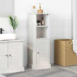 Kopalniška omarica VIGO Bela in antikna bela 37 x 34 x 110 cm