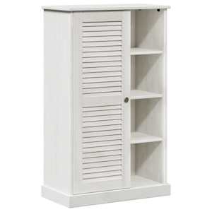vidaXL Vannitoa kapp uksega VIGO Valge ja antiikvalge 68 x 34 x 110 cm