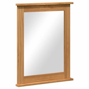 vidaXL Peegel Ristk&uuml;lik VIGO Meepruun 55,5 x 5 x 70 cm M&auml;nnipuit