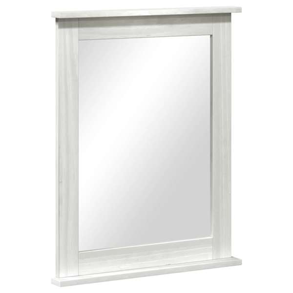 vidaXL Peegel Ristk&uuml;lik VIGO Antikvalge 55,5 x 5 x 70 cm M&auml;nnipuit