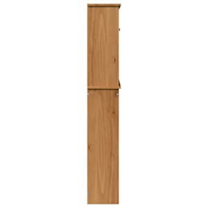 Skříň na pračku VIGO Hnědá a medově hnědá 72,5 x 27 x 161 cm - obrázek 7