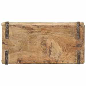 Podnos Hnědá 30 x 15 x 9 cm Masivní obnovované dřevo - obrázek 7