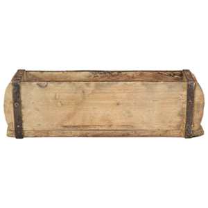 Podnos Hnědá 30 x 15 x 9 cm Masivní obnovované dřevo - obrázek 5