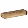 vidaXL Kandik ladustamisega Pruun 57 x 15 x 9 cm Tugev taastatud puit