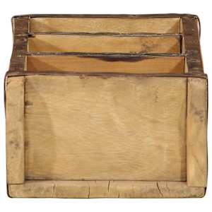 Podnos 4 pcs Hnědá 30 x 14 x 9 cm Masivní obnovované dřevo - obrázek 6