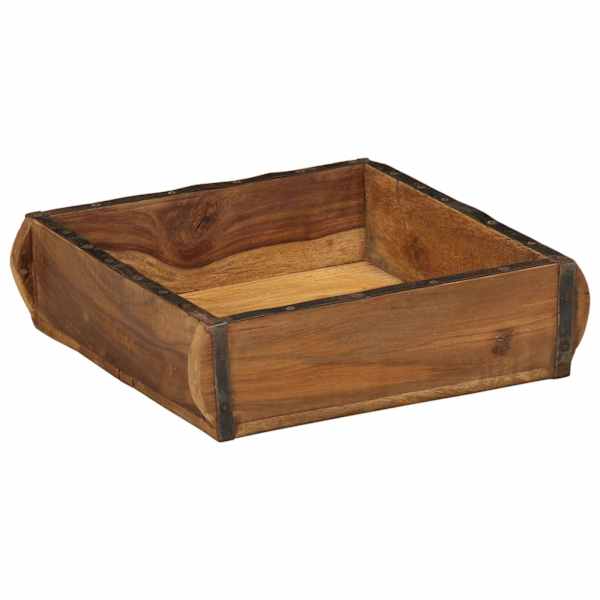 vidaXL Kandik Pruun 29 x 31 x 10 cm Tugev taastatud puit