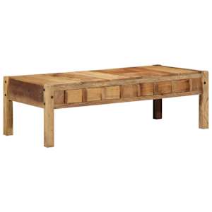 Konferenční stolek se zásuvkou Hnědá 110 x 54 x 35 cm - obrázek 1