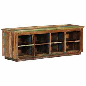 vidaXL Kinga kapp 110 x 35 x 40 cm Tugev taastatud puit Pruun