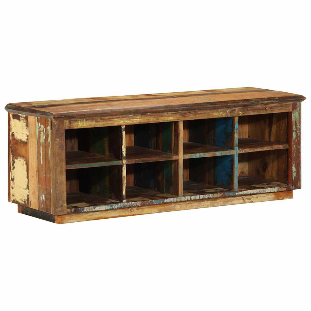 vidaXL Schoenenbank 110x35x40 cm Massief Gerecycled Hout