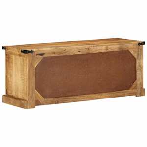 Skříň na obuv Hnědá 110 x 38 x 45 cm Masivní mangové dřevo - obrázek 6