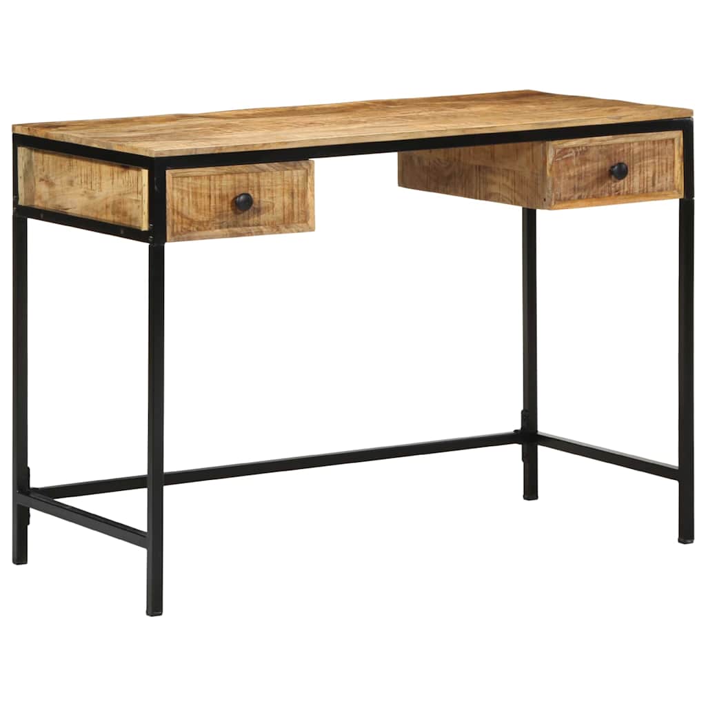 Bureau 105x50x75 cm Bois massif Mangue