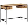 vidaXL Kirjutuslaud Pruun 105 x 50 x 75 cm Soe mango puit ja metal