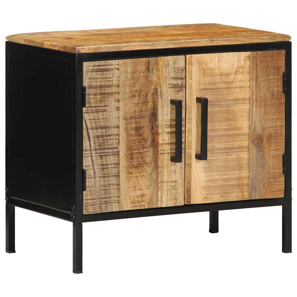Нощно шкафче 50x30x45 см Масивно дърво от манго